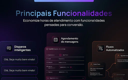 ZapVoice para sa WhatsApp Web: I-automate ang Chat at Benta - Screenshot 2