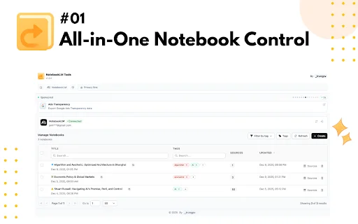 NotebookLM Tools – Sulitin ang Iyong Research at Productivity - Screenshot 1