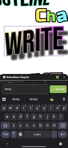 Download xCanvas 2 – AI Fonts Lettering – Libreng Logo Maker - Screenshot 2