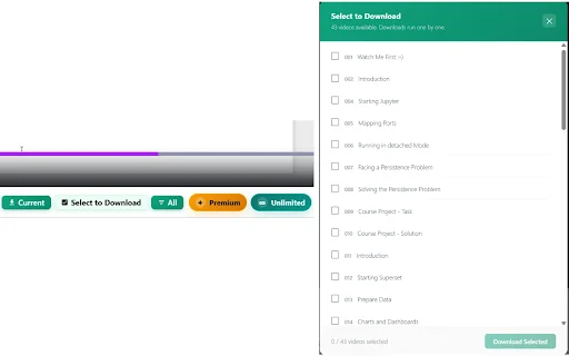 Udemy Downloader: I-download ang Iyong Udemy Courses nang Madali - Screenshot 3