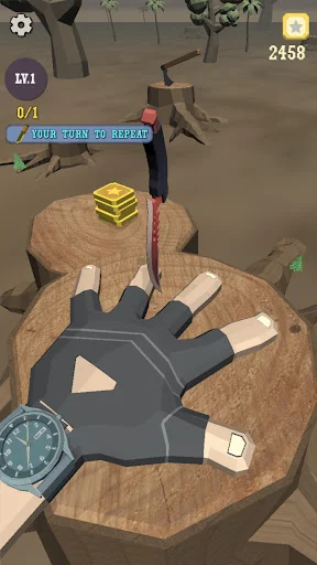 I-download ang Knife Finger Game – Subukan ang Iyong Bilis - Screenshot 2