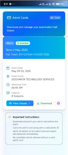 I-download ang Dewa Sanskaar English School – Online Noticeboard - Screenshot 2