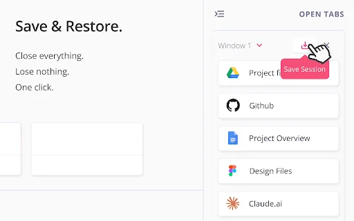 I-download ang Toby: Tab Management Tool – Ayusin ang Browser Tabs - Screenshot 4