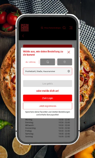 I-download ang Pizza + Pasta App – Masarap na Pagkain Online - Screenshot 1