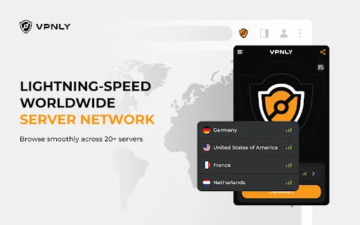 VPNLY: Pinakamabilis na Free VPN Extension para sa Chrome - Screenshot 3