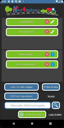 I-download ang Navi4Delivery – Pinakamahusay na Route Planner App - Screenshot 2