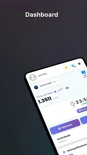 I-download ang Access Network – Kumita ng Points at Crypto Tools - Screenshot 3