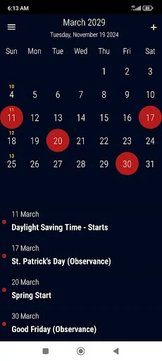 Download US Calendar 2026 – Libreng Holiday Planner at Reminder - Screenshot 5