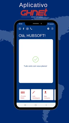 I-download ang GHNET INTERNET App – Mabilis na Pamamahala ng Account - Screenshot 1