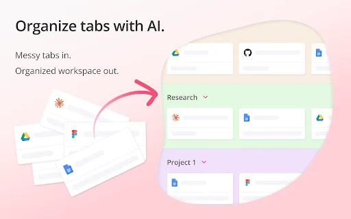 I-download ang Toby: Tab Management Tool – Ayusin ang Browser Tabs - Screenshot 3
