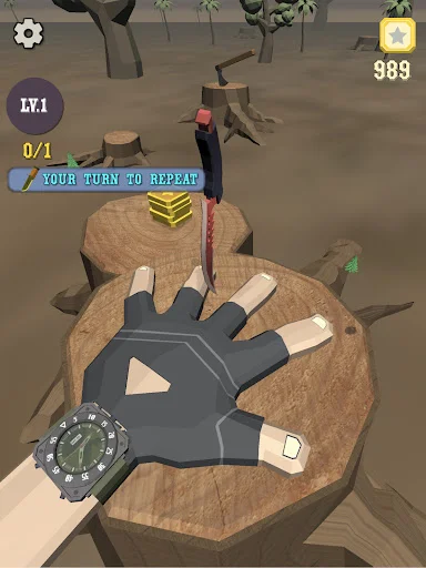 I-download ang Knife Finger Game – Subukan ang Iyong Bilis - Screenshot 20