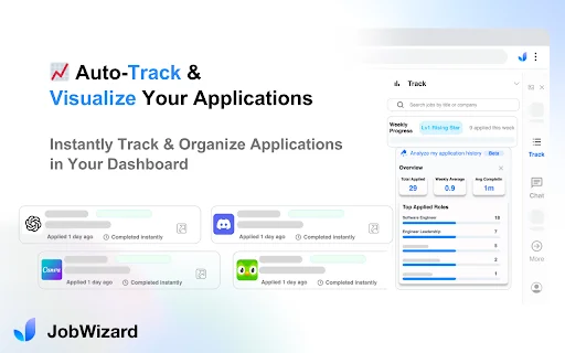 JobWizard: AI Autofill para sa Job Applications – I-download Ngayon - Screenshot 5