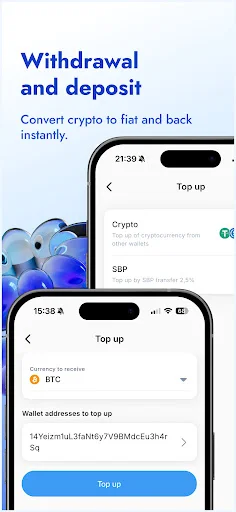 I-download ang Cashinout.io: Secure na Crypto Wallet at Virtual Card - Screenshot 4