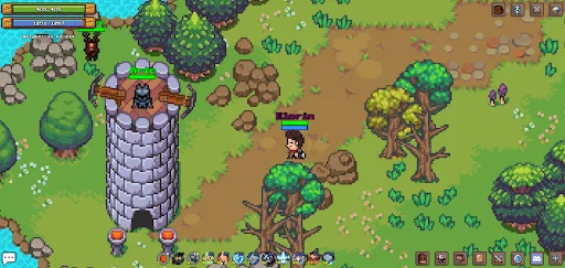 I-download ang Definya: 2D MMORPG Online – Pixel RPG Adventure - Screenshot 3