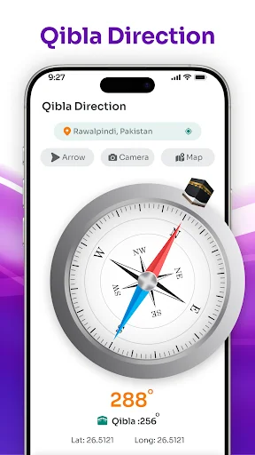 I-download ang Prayer Times: Qibla & Azan – Gabay sa Panalangin - Screenshot 3