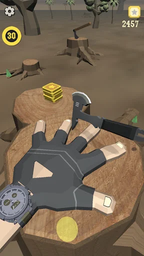 I-download ang Knife Finger Game – Subukan ang Iyong Bilis - Screenshot 4