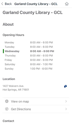 I-download ang Garland County Library – Libreng Access sa Aklatan - Screenshot 6