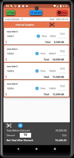 Quick POS System Pinakamahusay na Accounting at Warehouse App - Screenshot 12