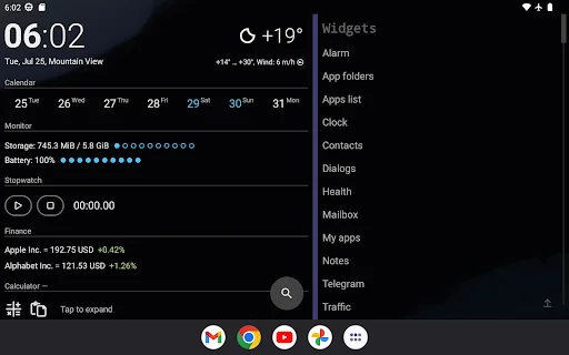 I-download ang AIO Launcher – Pinakamahusay na Home Screen App - Screenshot 7