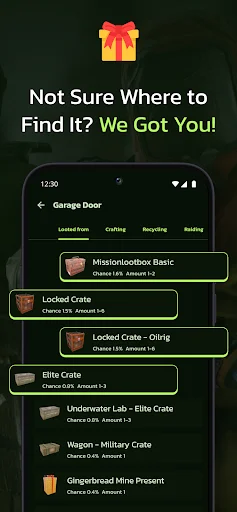 RustHub: Rust Servers & Items – Pinakamahusay na Rust Tool App - Screenshot 5