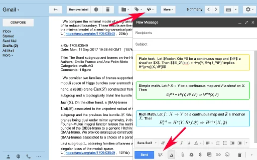 I-download ang TeX for Gmail – Magsulat ng Math Formulas nang Madali - Screenshot 1