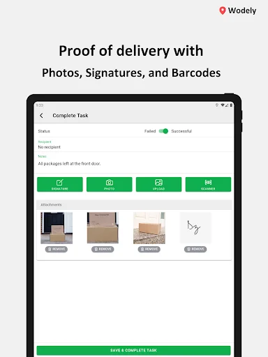 I-download ang Wodely Driver: Pinakamahusay na Delivery Management App - Screenshot 11