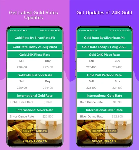 I-download ang Gold Rate Pakistan – Live Gold para sa Update sa Presyo - Screenshot 12