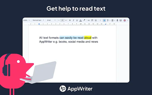 I-download ang AppWriter Cloud: Tulong sa Pagbabasa at Pagsulat - Screenshot 1