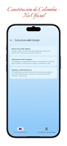 I-download ang Constitución de Colombia – Batas at Karapatan - Screenshot 3