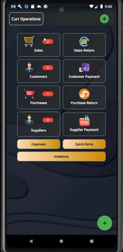 Quick POS System Pinakamahusay na Accounting at Warehouse App - Screenshot 1