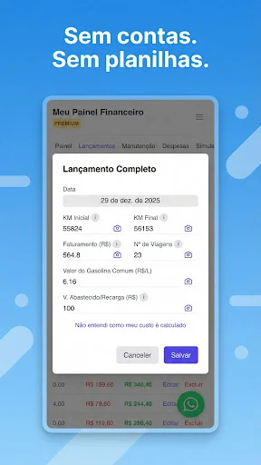 I-download ang Roda Lucro – Pinakamadaling Financial Manager para sa Drivers - Screenshot 5