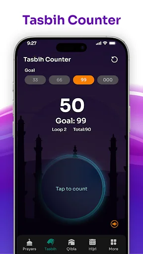 I-download ang Prayer Times: Qibla & Azan – Gabay sa Panalangin - Screenshot 2