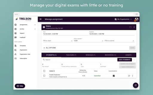 I-download ang Trelson Browser Lockdown – Ligtas na Online Exam - Screenshot 4