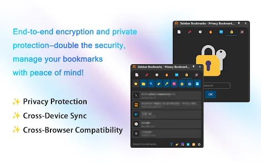 Sidebar Bookmarks: Pamahalaan ang Iyong Browser nang Mas Mabilis - Screenshot 2