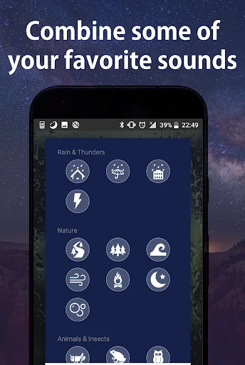 I-download ang Sleep Sound – Libreng Music para sa Mahimbing na Tulog - Screenshot 5