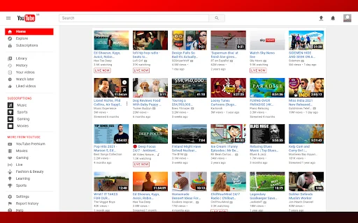 I-download ang YouTube Redux: Ibalik ang Klasikong YouTube Look - Screenshot 1