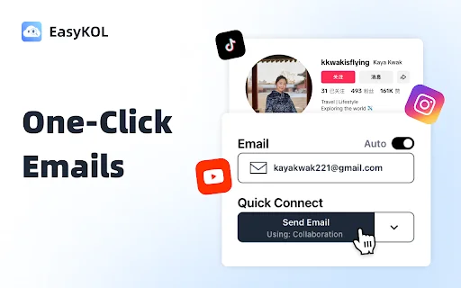 EasyKOL: Maghanap ng Influencer sa YouTube, TikTok at Instagram - Screenshot 1