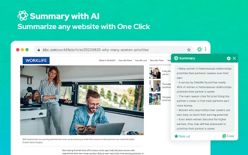 Summary for Youtube: AI Summarizer – I-download ang Chrome Extension - Screenshot 1