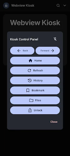 I-download ang Webview Kiosk – Gawing Fullscreen Web App ang Android - Screenshot 3