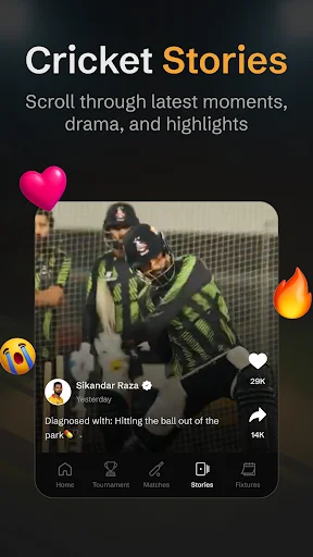 I-download ang Cricket Live Line: CRIX Score – Live IPL 2026 - Screenshot 6