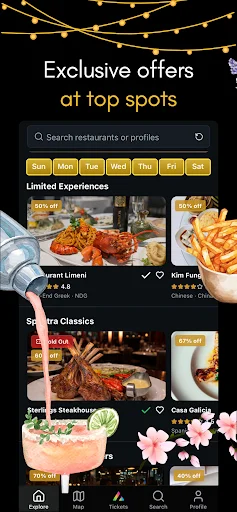 I-download ang Spectra Eats – Tuklasin ang Pinakamagandang Pagkain - Screenshot 2