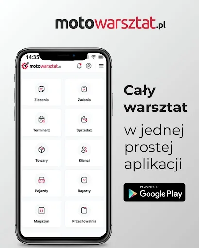 I-download ang Motowarsztat.pl – Pamahalaan ang Workshop sa Phone - Screenshot 1