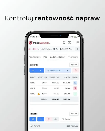 I-download ang Motowarsztat.pl – Pamahalaan ang Workshop sa Phone - Screenshot 7