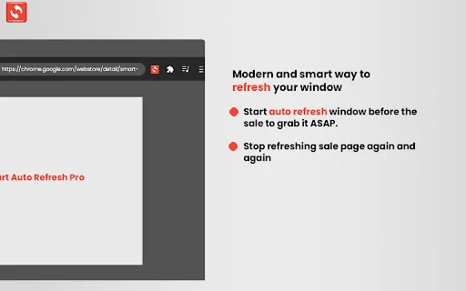 I-download ang Smart Auto Refresh – Awtomatikong Mag-reload ng Tab - Screenshot 3