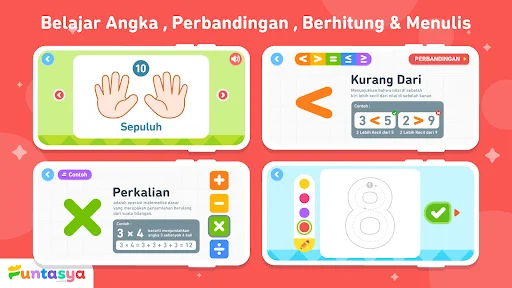 I-download ang Belajar Angka & Hitung Cerdas – Masayang Math Para sa Bata - Screenshot 18