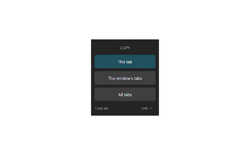 Tab Copy: Mabilis na Pag-copy ng Tabs sa Chrome – Libreng Gamitin - Screenshot 1