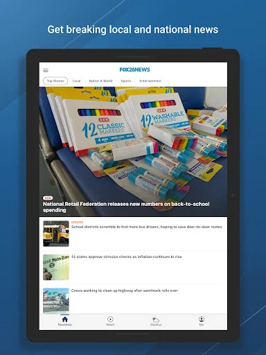 I-download ang KMPH FOX26 News – Balita at Panahon sa Fresno - Screenshot 5
