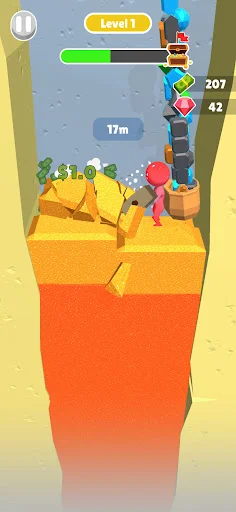 I-download ang Dig Gem Mining! – Masayang Treasure Hunt Game - Screenshot 3