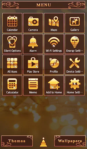 I-download ang Xmas Wallpaper Star Glow Theme – Libreng Tema - Screenshot 2