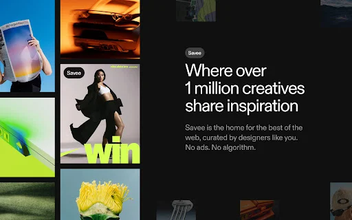 I-download ang Savee Extension – Pinakamabilis na Inspiration Tool - Screenshot 1